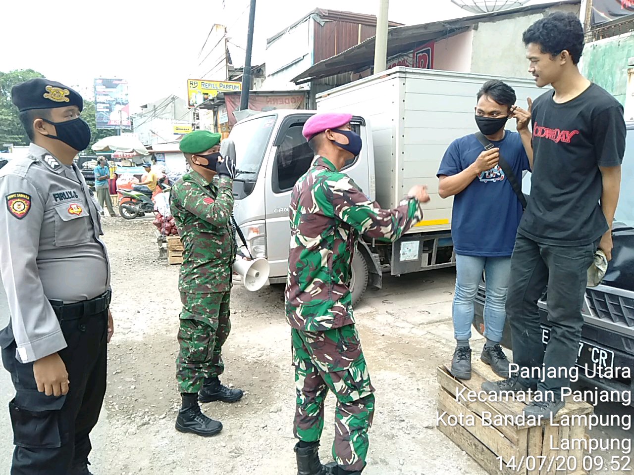 Satgas Terpadu Covid19 Kota Balam Laksanakan Patroli Penegakan Disiplin Kesehatan