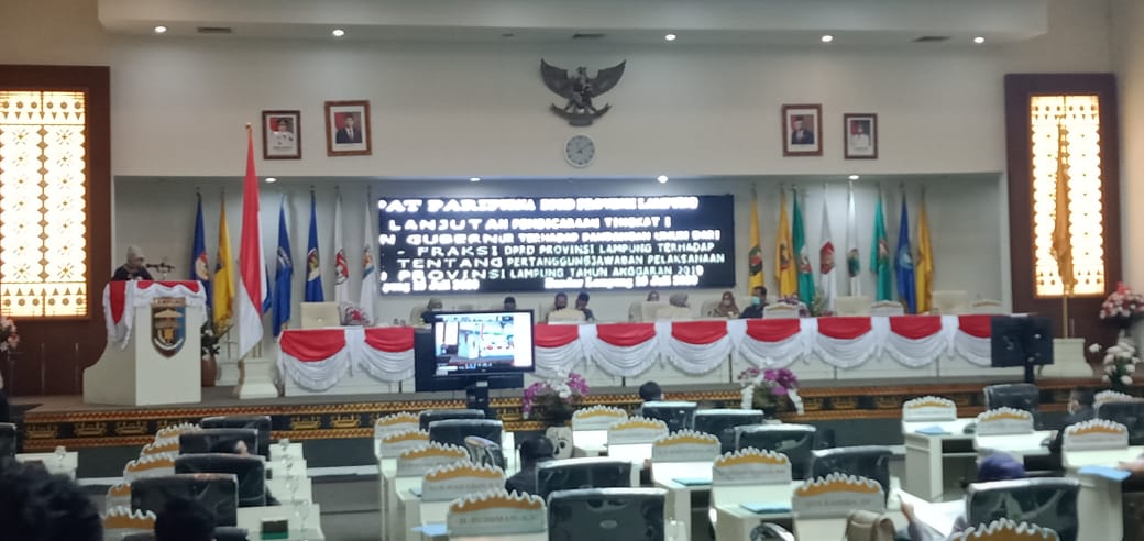 Pemprov Lampung Terimakasih Atas Penerimaan WTP