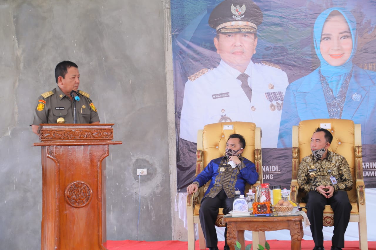 Gubernur Lampung Pulang Kampung