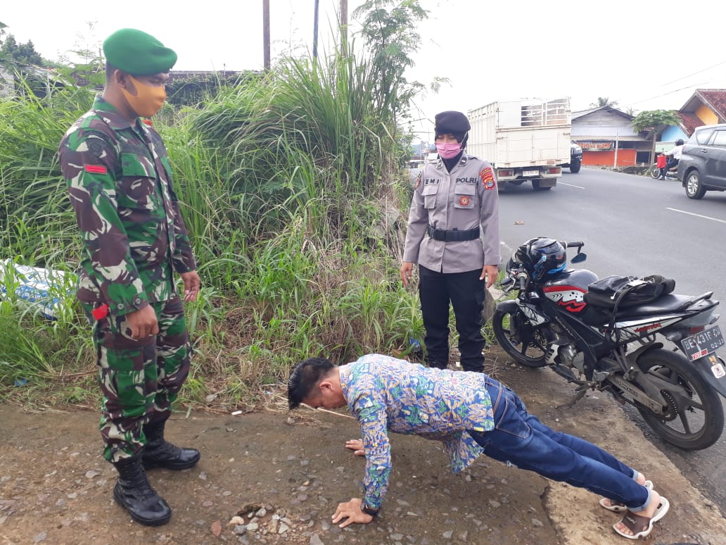 Cegah Penyebaran Virus Covid19, Satgas Terpadu Percepatan Penanganan Covid19 Kota Bandarlampung Laksanakan Pat