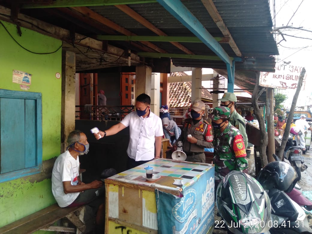 Cegah Covid-19 dengan Ukur Suhu Tubuh Warga