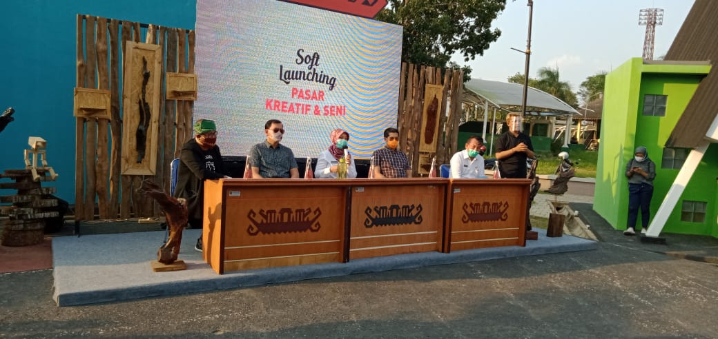 Soft Launching Pasar Seni dan Kreatif, Wagub Ingatkan Soal Pungli