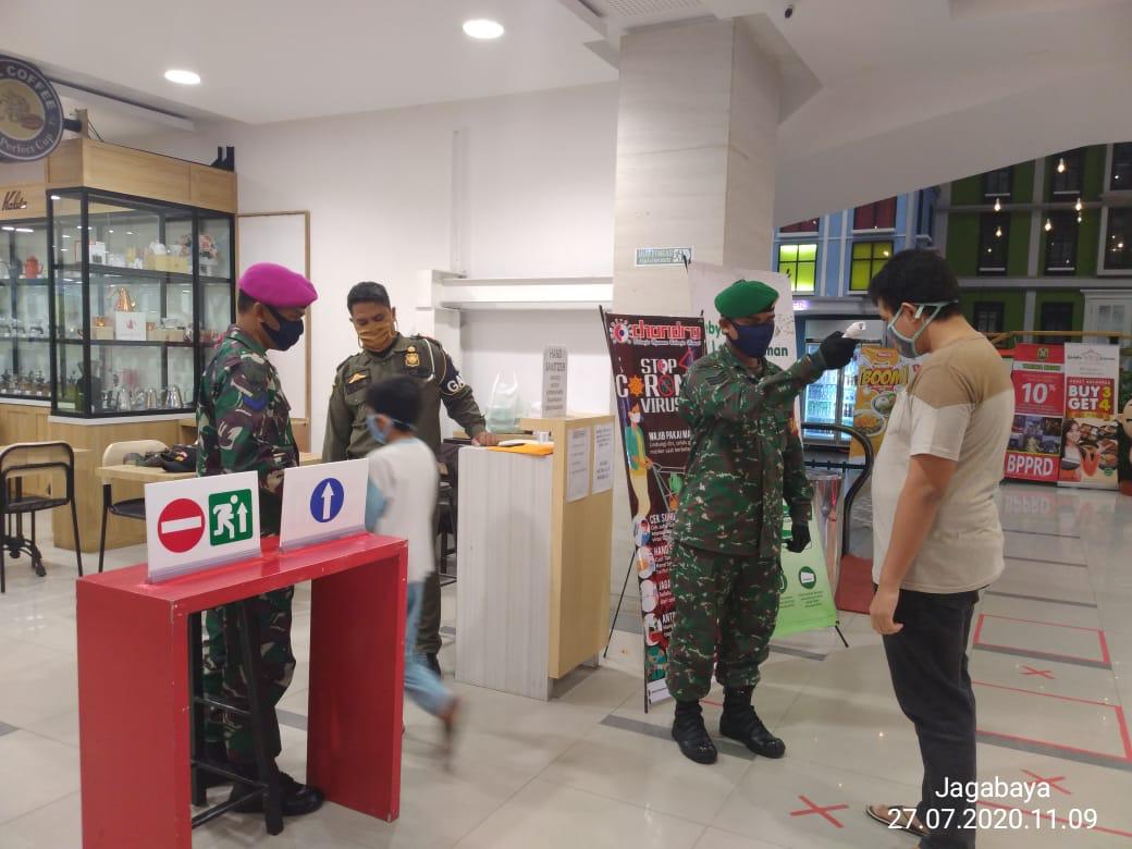 Mall Chandra Antasari Jadi Sasaran Satgas Terpadu Percepatan Penanganan Covid19 Kota Bandarlampung