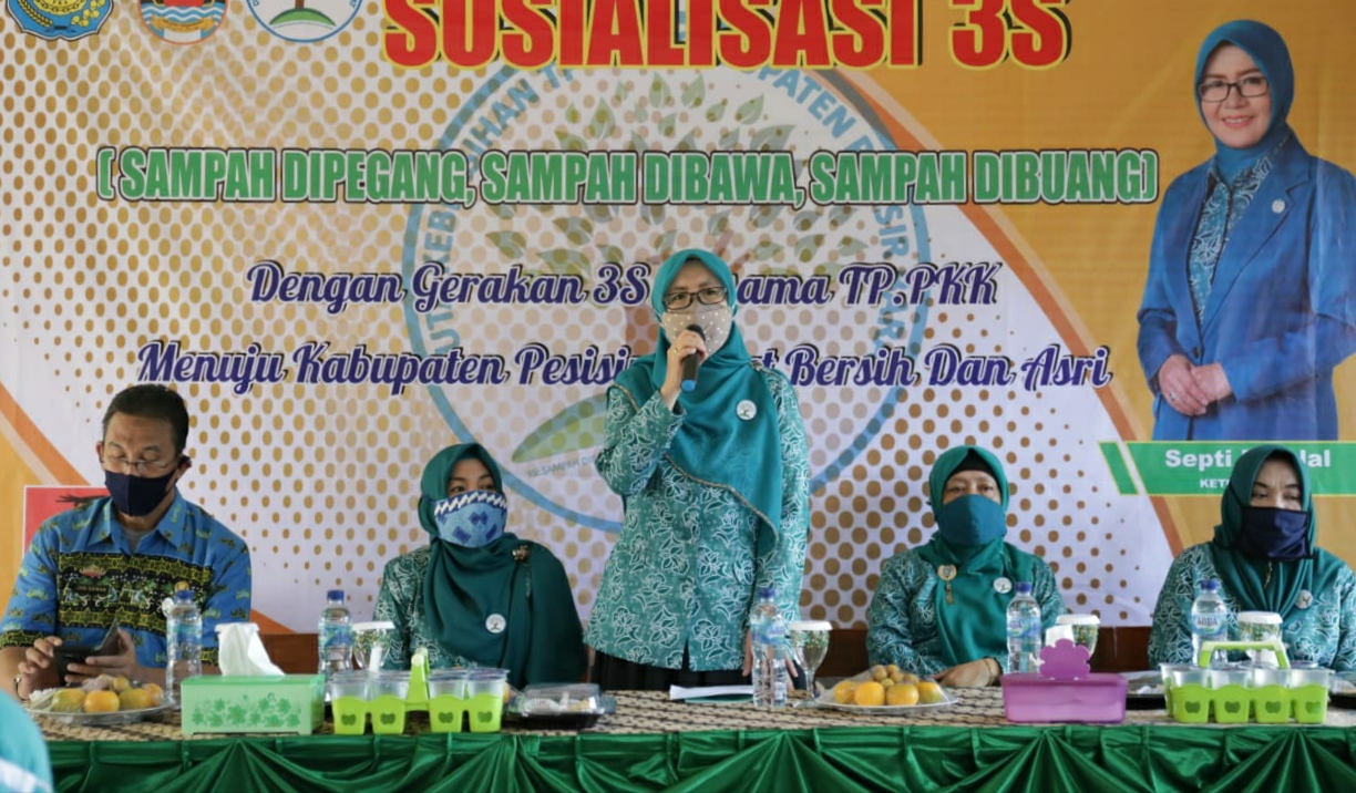 TP PKK Pesbar Sosialisasikan Gerakan 3S