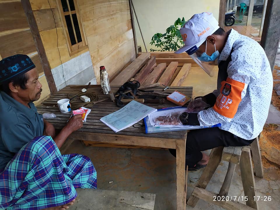 Coklit di 25 Kampung Waykanan Rampung, Ini Rinciannya