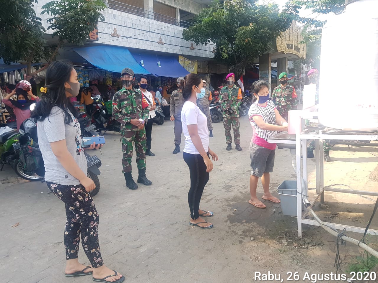 Antisipasi Merebaknya Covid-19, Kodim 0410/KBL Gerakan Patroli Siang