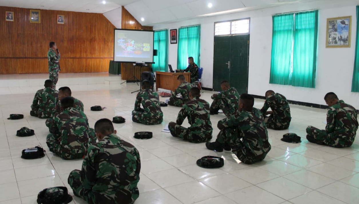 Bintara Baru Dapat Pembekalan Teritorial