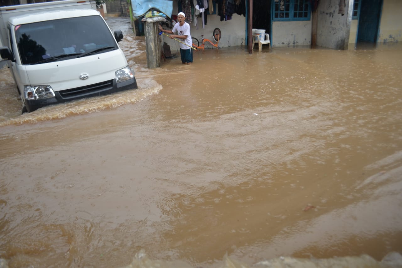 Ratusan Rumah Terendam Banjir, Air Capai Satu Meter