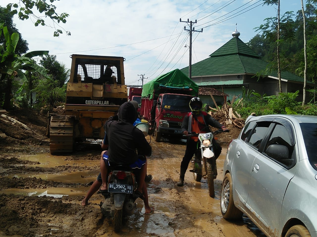 Pemkab Tanggamus Akan Usulkan Rehab Dampal Banjir Semaka ke Pusat