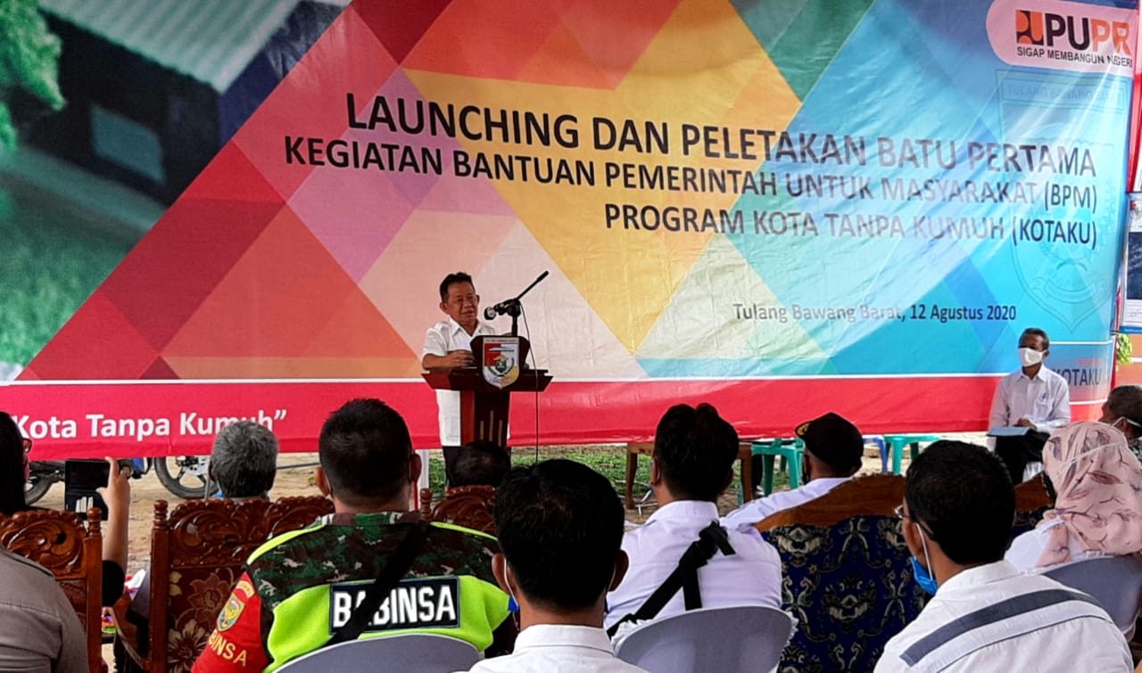 Dua Kelurahan Di Tubaba Dapat Kucuran Bantuan Program Kotaku