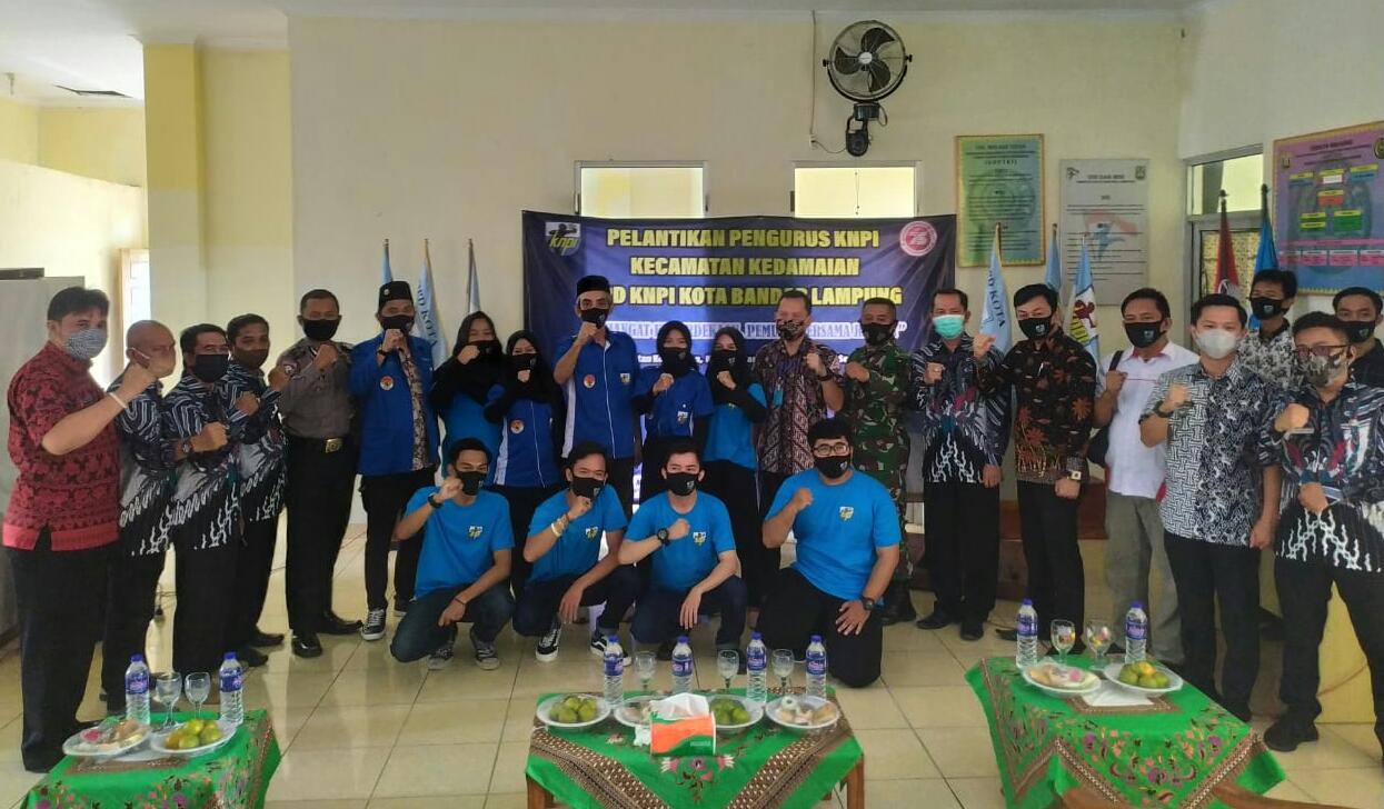 DPD KNPI Resmi Melantik PK KNPI Kecamatan Kedamaian