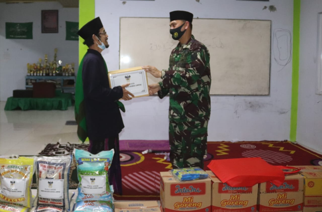 Dandim 0410/KBL Laksanakan Anjangsana ke Pondok Pesantren