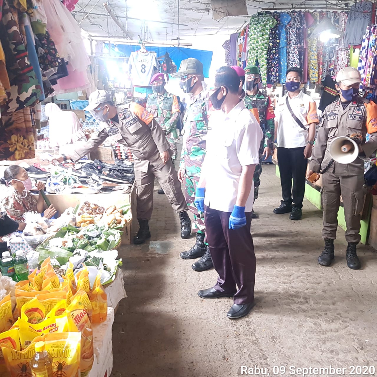 Pasar Cimeng Target Imbauan Patroli Gabungan
