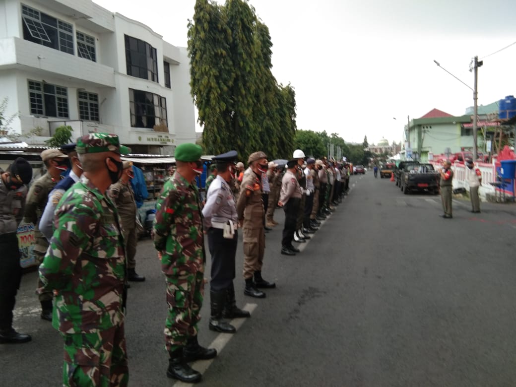 Bersama Gugus Tugas, Kodim 0410/KBL Giatkan Patroli Kesiangan