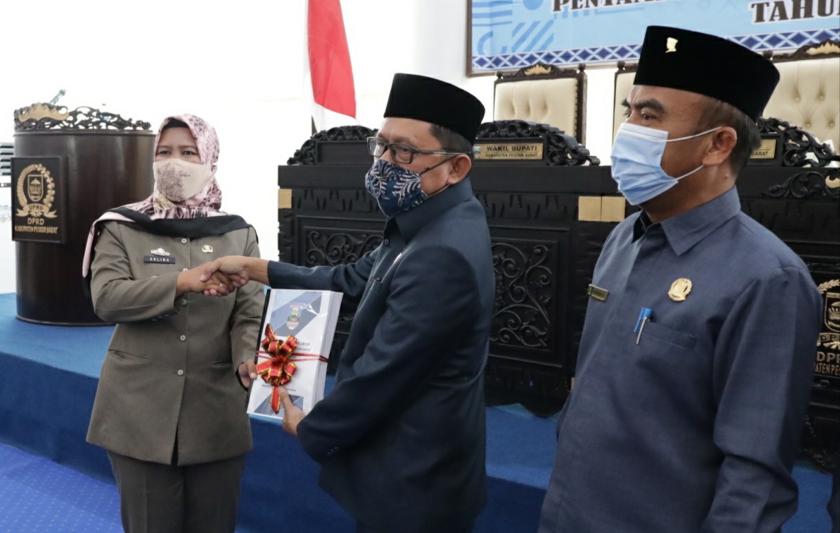 DPRD Pesbar Gelar Paripurna Perubahan KUA-PPAS 2020