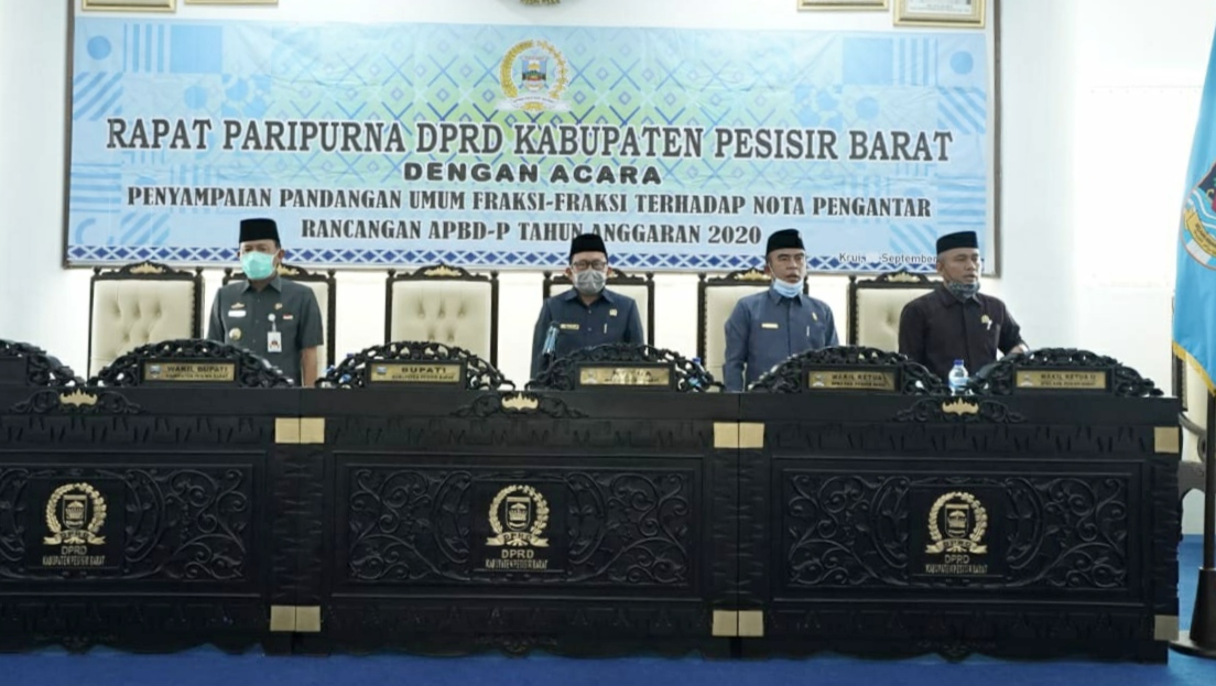 Ini Saran Fraksi untuk Pemkab Pesbar