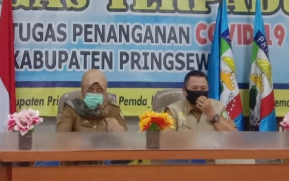 Warga Positif Covid-19 di Pringsewu Tambah Dua Orang