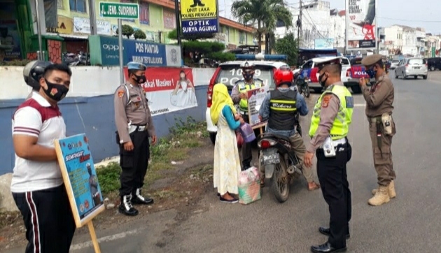 Ratusan Warga Terjaring Operasi Yustisi Pendisiplinan Prokes