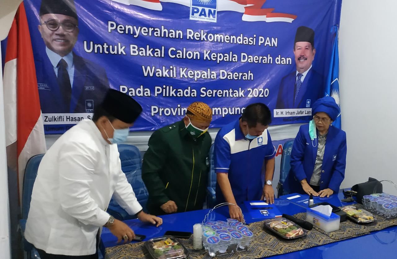 Rekom PAN Metro Tergantung, Irham Jafar : Masih Tarik Ulur