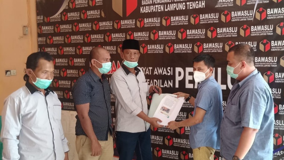 Bawaslu Lamteng Terima Laporan Dugaan Sejumlah Oknum Kakam Terlibat Politik