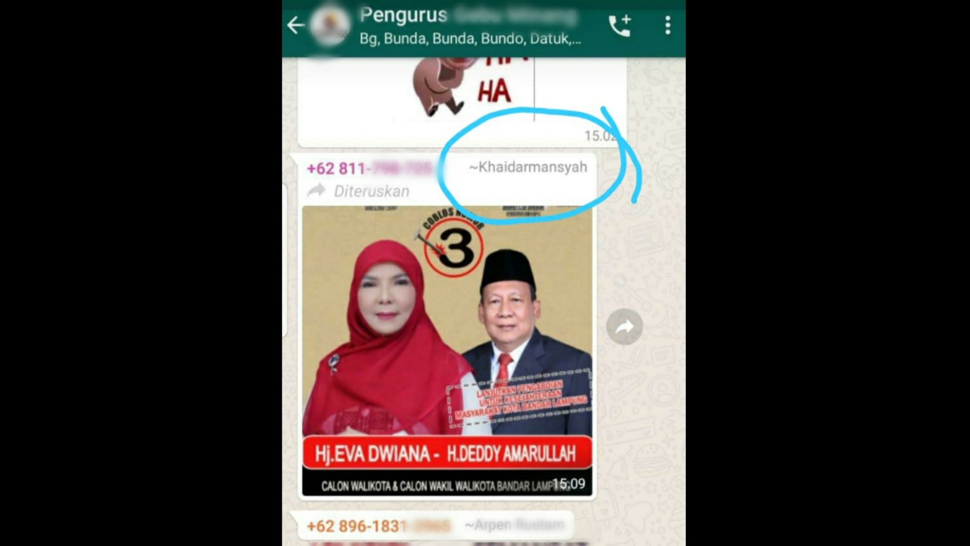 ASN Diduga Kepala Bappeda Terancam Kurungan Penjara Gegara Share Foto Paslon