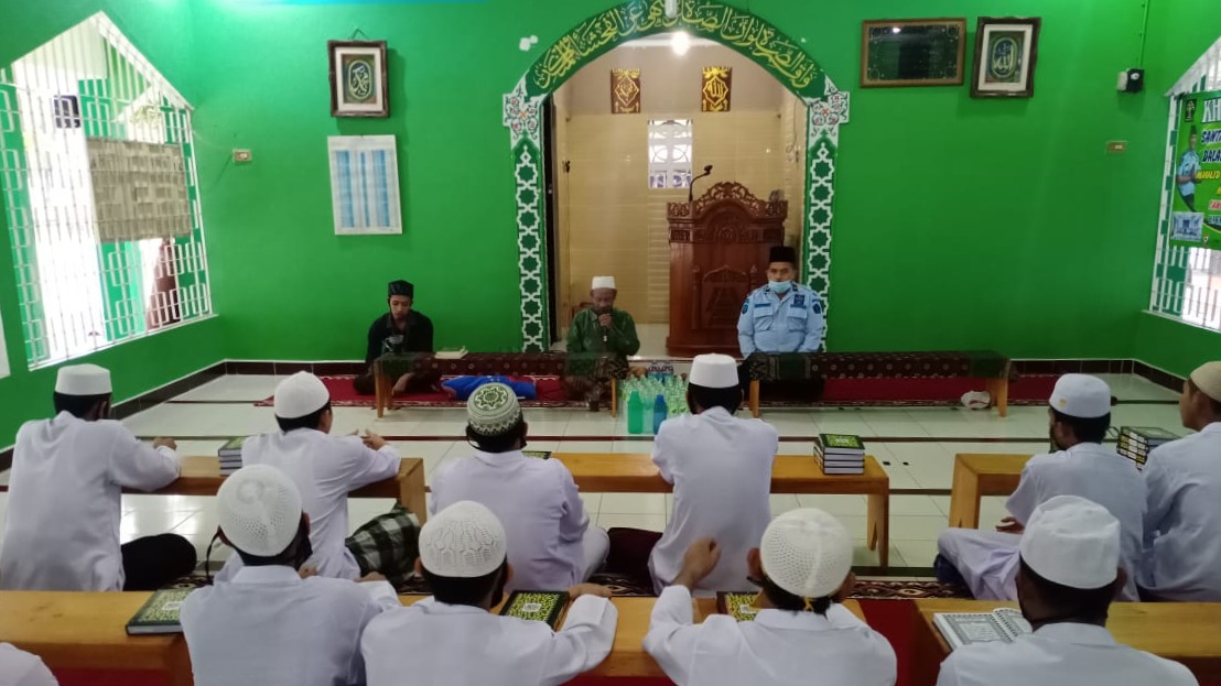 Sambut Maulid Nabi Muhammad SAW 1442 H, Napi Lapas Metro Gelar Khotmil Quran