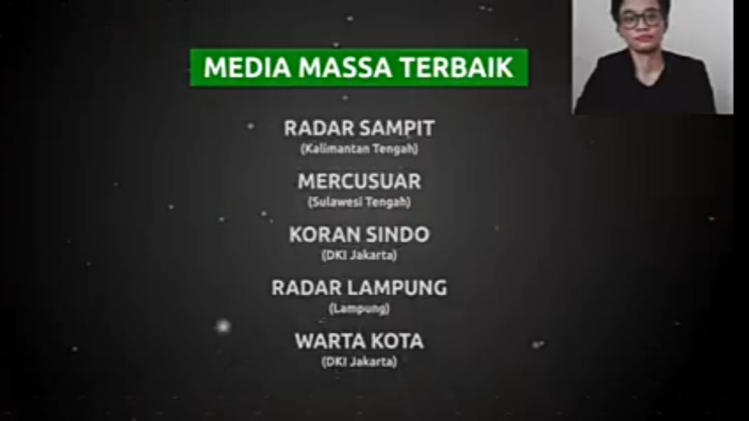 Radar Lampung Jadi Salah Satu Media Massa Terbaik Tingkat Nasional