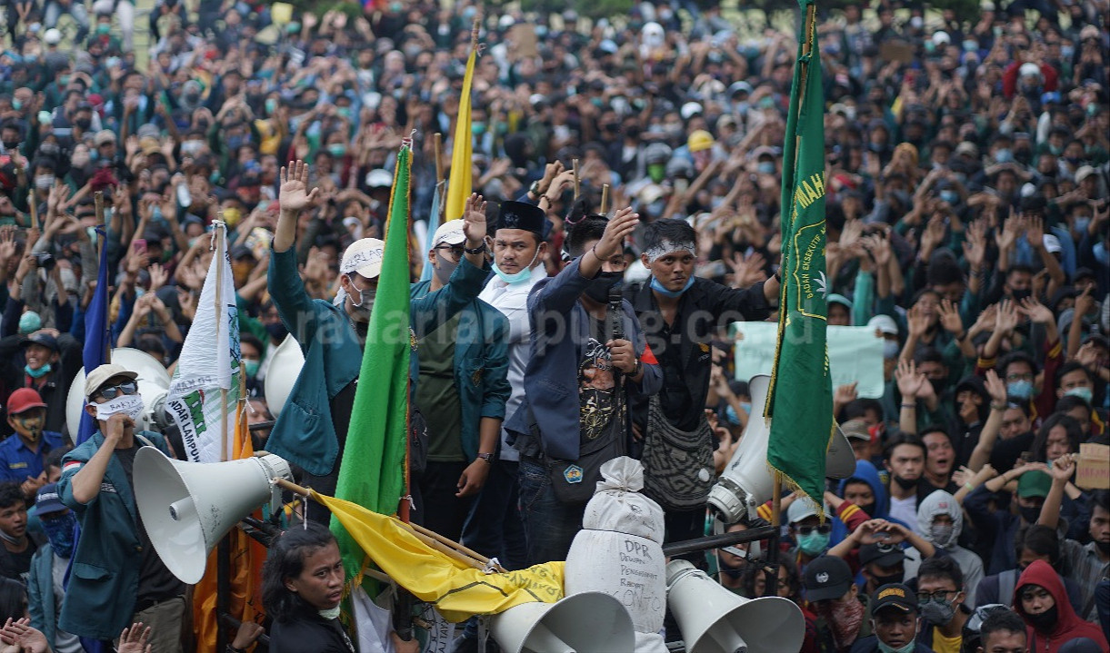 Ketua Komisi II DPRD Lampung Disandera Pendemo, Alhamdulillah Selamat