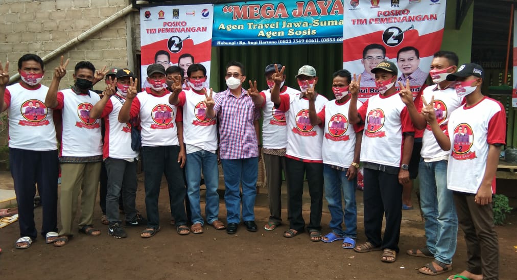 Relawan dan Tim Pemenangan Kecamatan Melinting Siap Menangkan Zaiful-Dibyo
