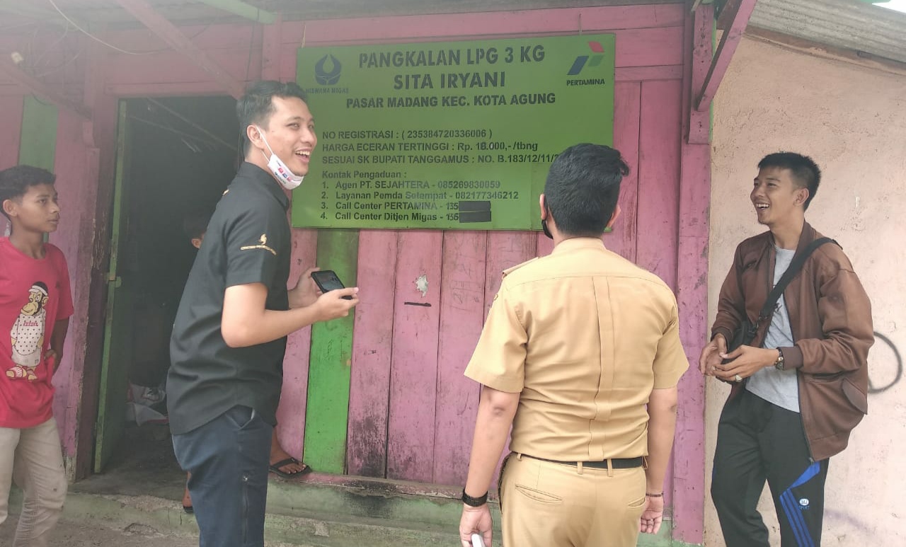 Target Satu Pekon di Tanggamus Satu Pangkalan Elpiji