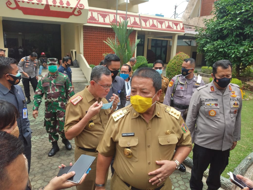 Tegas ! Gubernur Lampung Minta Tidak Ada Kerumunan Lebih dari 50 Orang