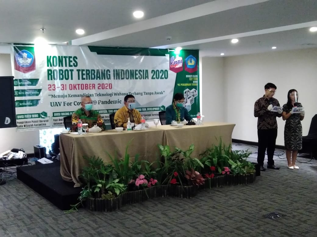 122 Tim Robot Terbang Siap Bersaing Dalam KRTI 2020