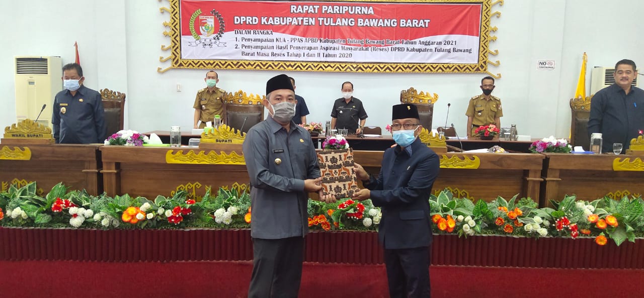 Bupati Umar Ahmad Sampaikan KUA-PPAS APBD 2021, Pendapatan Diproyeksikan Rp905,4 M