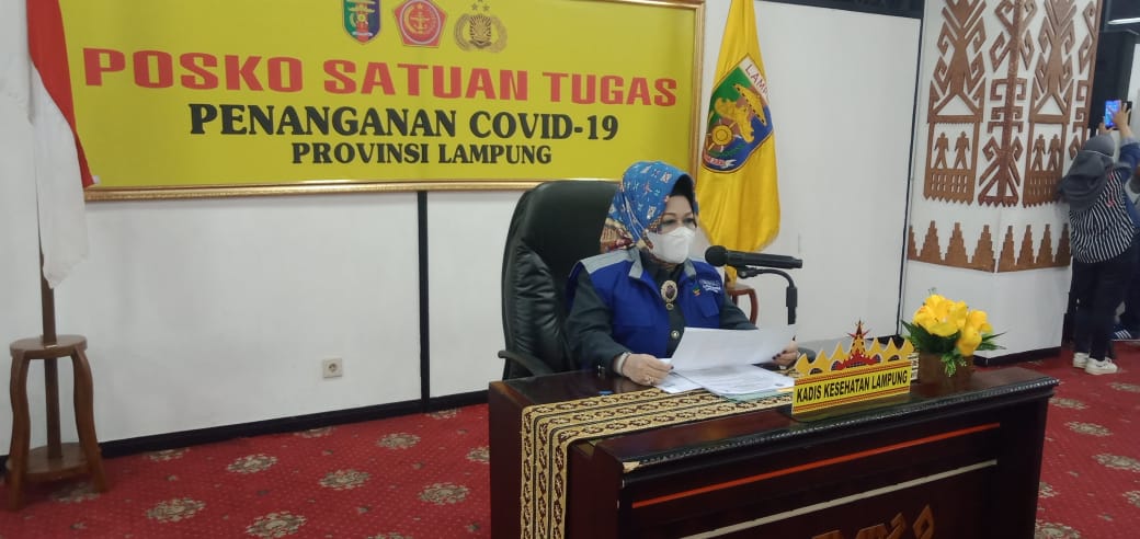 Update Covid-19 di Lampung, Empat Kasus Pasien Wafat Per Selasa (27/10) Seluruhnya dari Bandarlampung