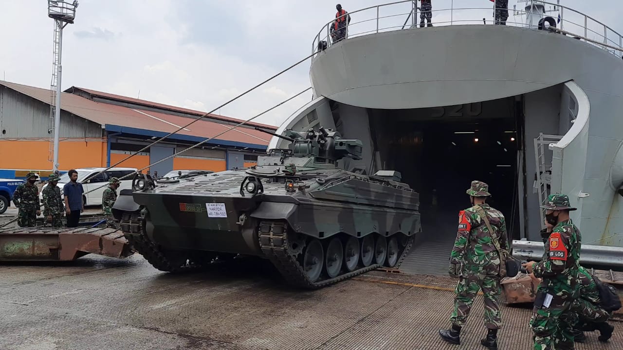 Denpom II/3 Lampung Kirim Personel untuk Ikuti Latihan Antar Kecabangan TNI AD