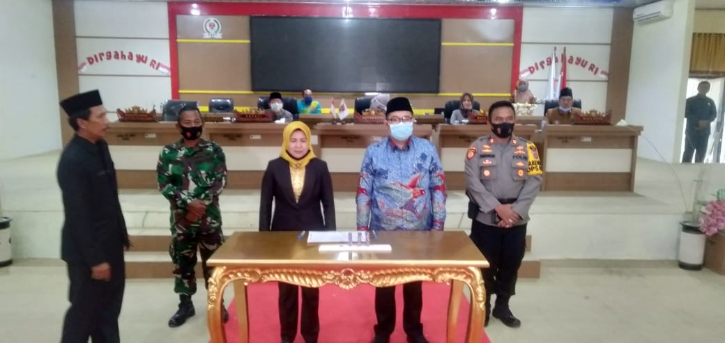 Dua Calon Wakil Bupati Mesuji Sampaikan Visi-Misi