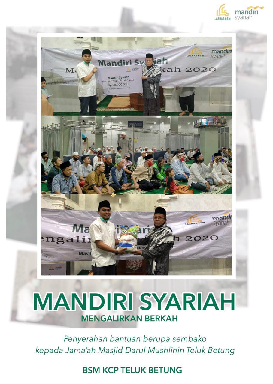 BSM Salurkan Bantuan Sembako