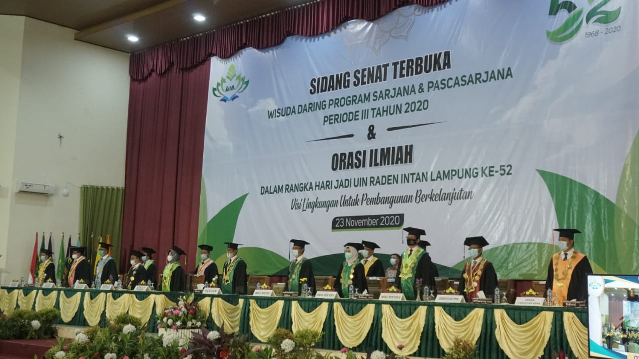 Wisuda Periode III UIN Raden Intan Terasa Istimewa