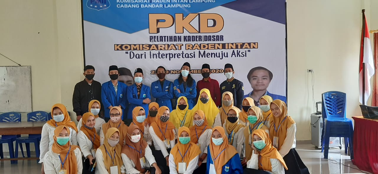 Laksanakan PKD, PMII Komisariat Raden Intan Lampung Inginkan Kader Wujudkan Aksi Nyata