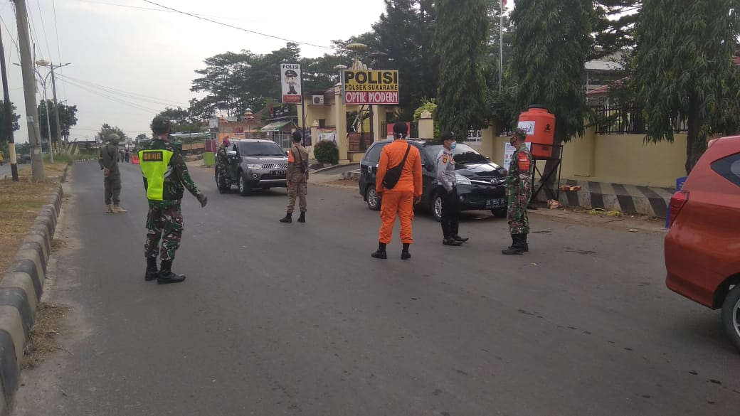 Terus Gencar Penertiban Prokes di Perbatasan oleh Tim Gugus Tugas