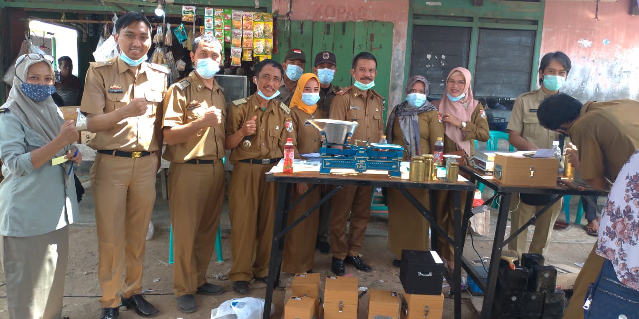 Tumbuhkan Budaya Tertib Ukur, Diskoperindag Tubaba Tera Ulang Timbangan