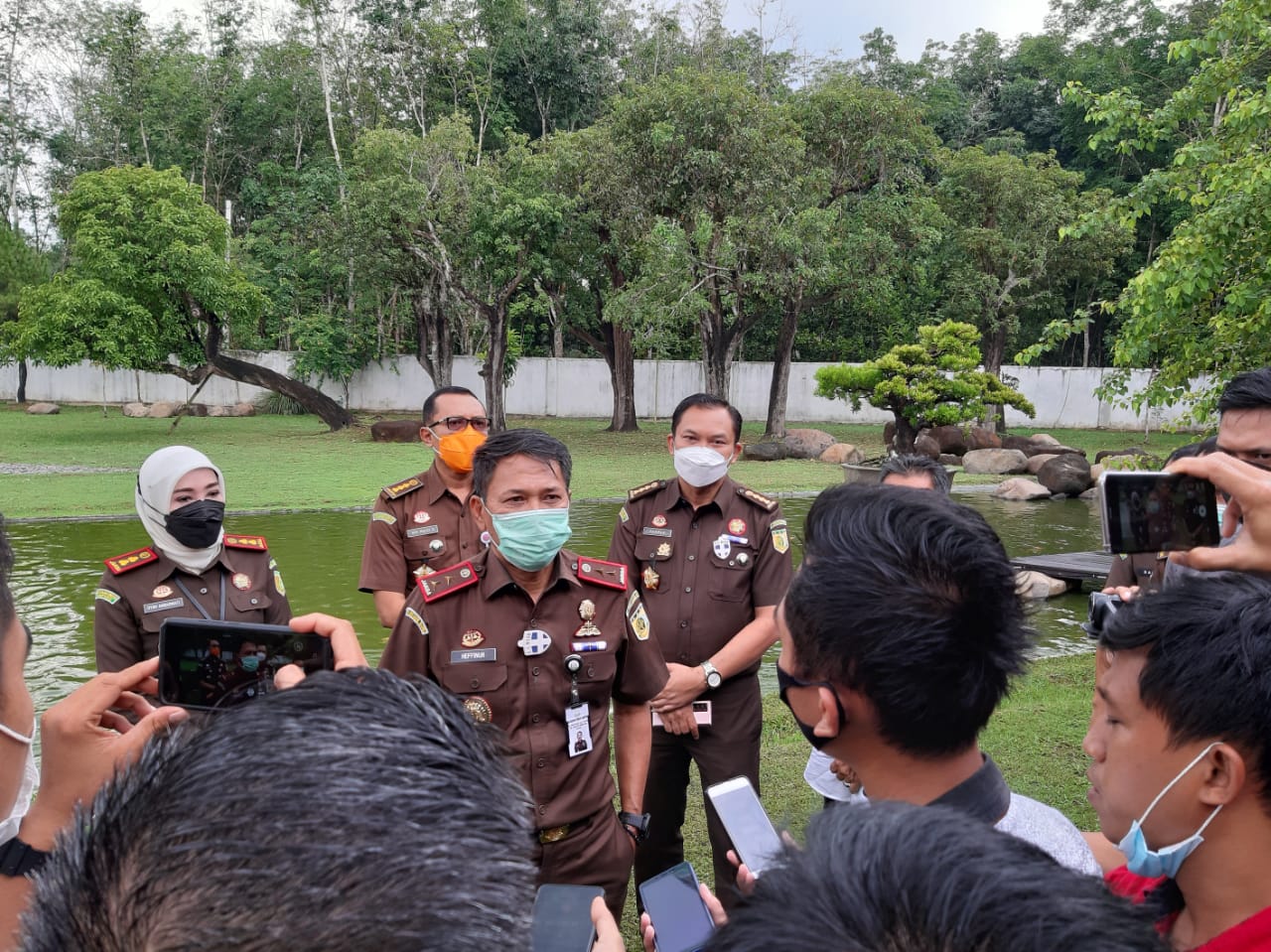 Kawal Program Bansos, Kajati Lampung Sambangi Tubaba