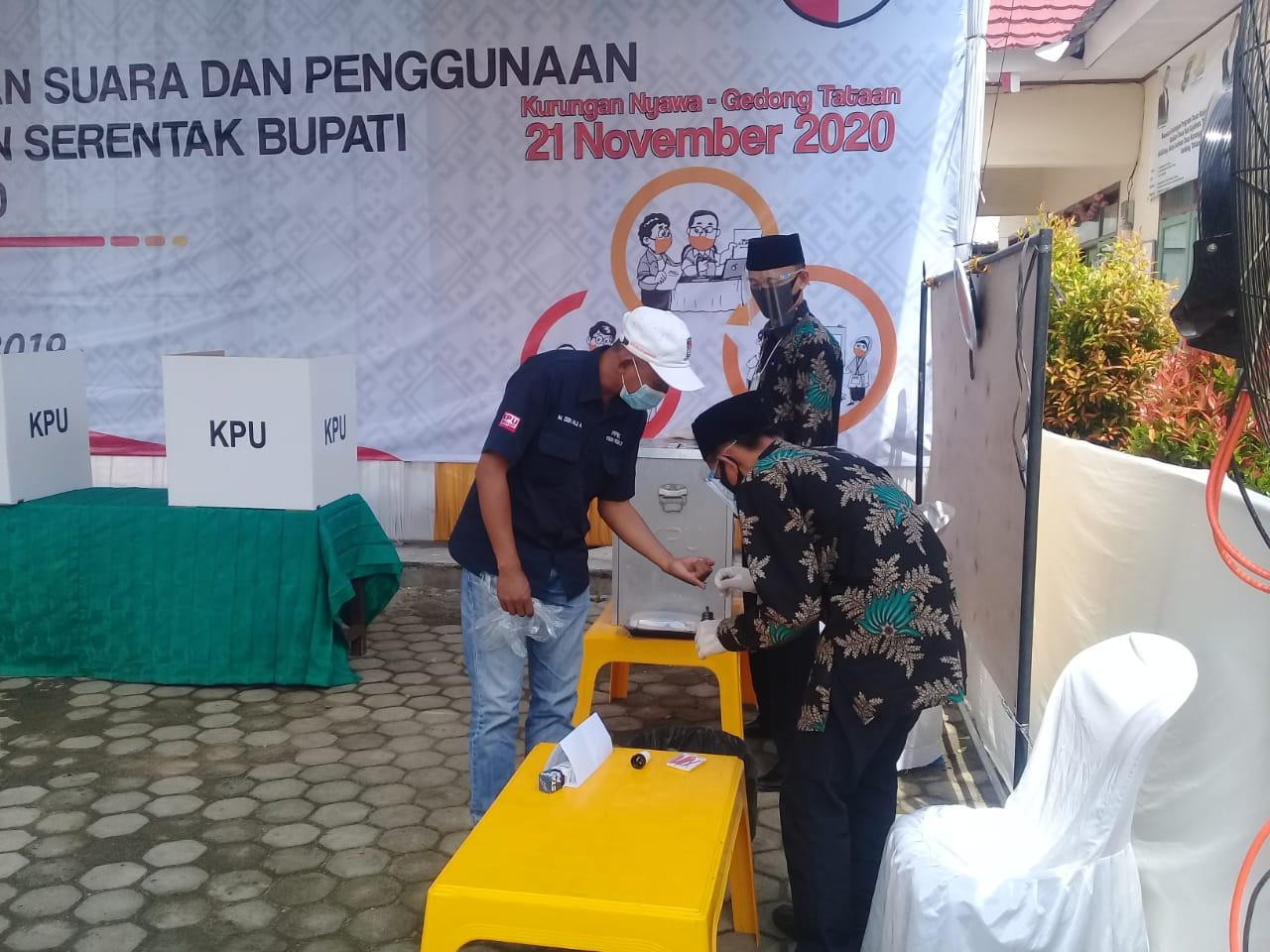 KPU Pesawaran Simulasi Pemungutan Suara dan Sirekap