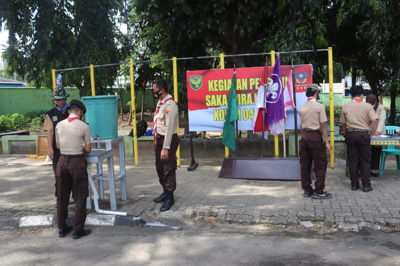 Bentuk Generasi Muda, Kodim 0410/KBL Gelar Kegiatan Pembinaan Pramuka