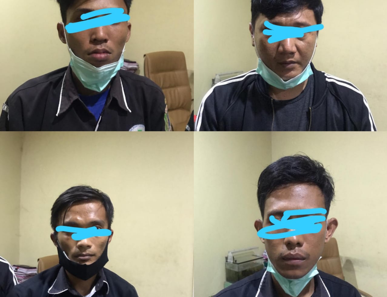 Masih Berseragam, Empat Kru Ambulans Diamankan Saat Pesta Sabu