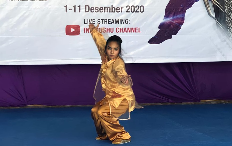 Di Kejuaraan Wushu Championship, Lampung Borong Enam Medali