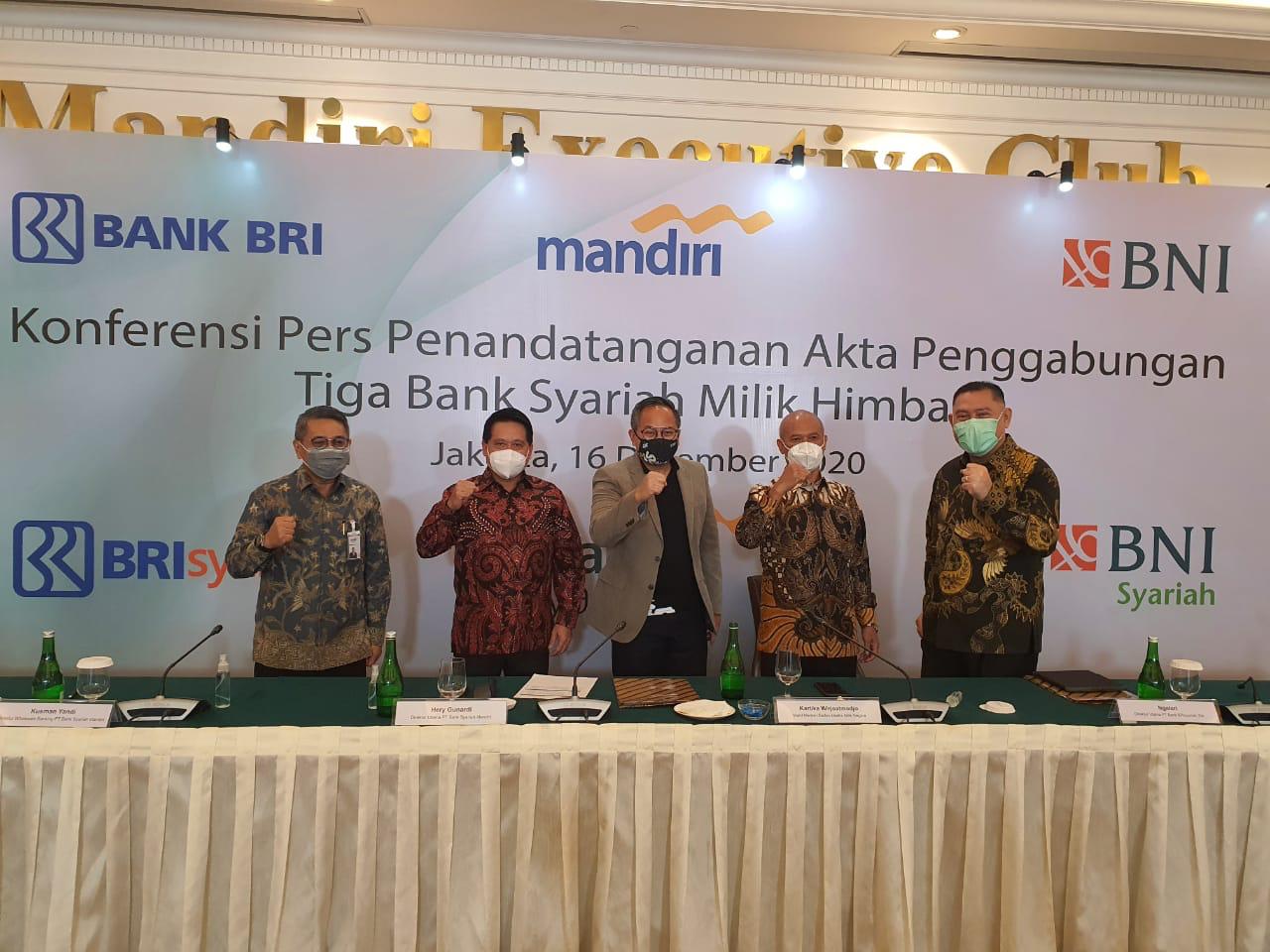 Merger Bank Syariah Ditargetkan Rampung di Februari 2021