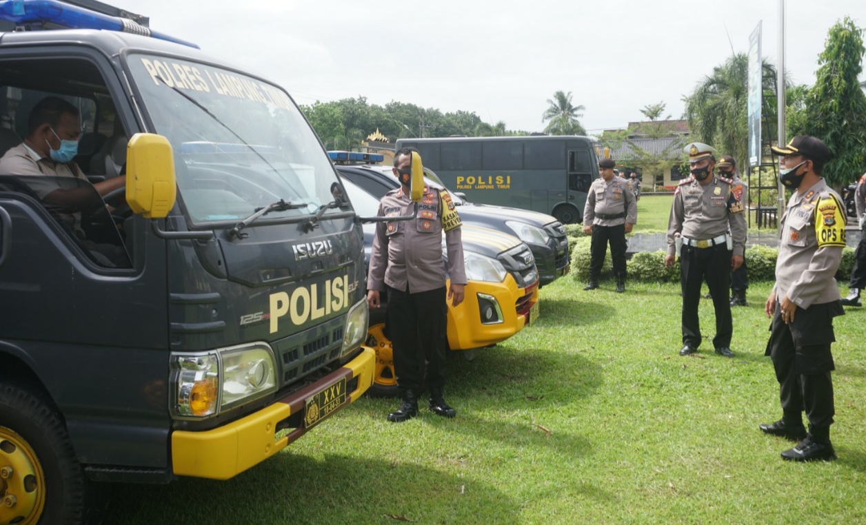 Jelang Pilkada, Polres Lamtim Gelar Apel Randis