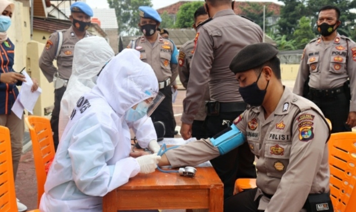 Dari Pesawaran, Personel Polres Pringsewu BKO Pengamanan Pilkakon Tanggamus