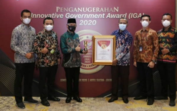 Pringsewu Dapat Penghargaan IGA 2020